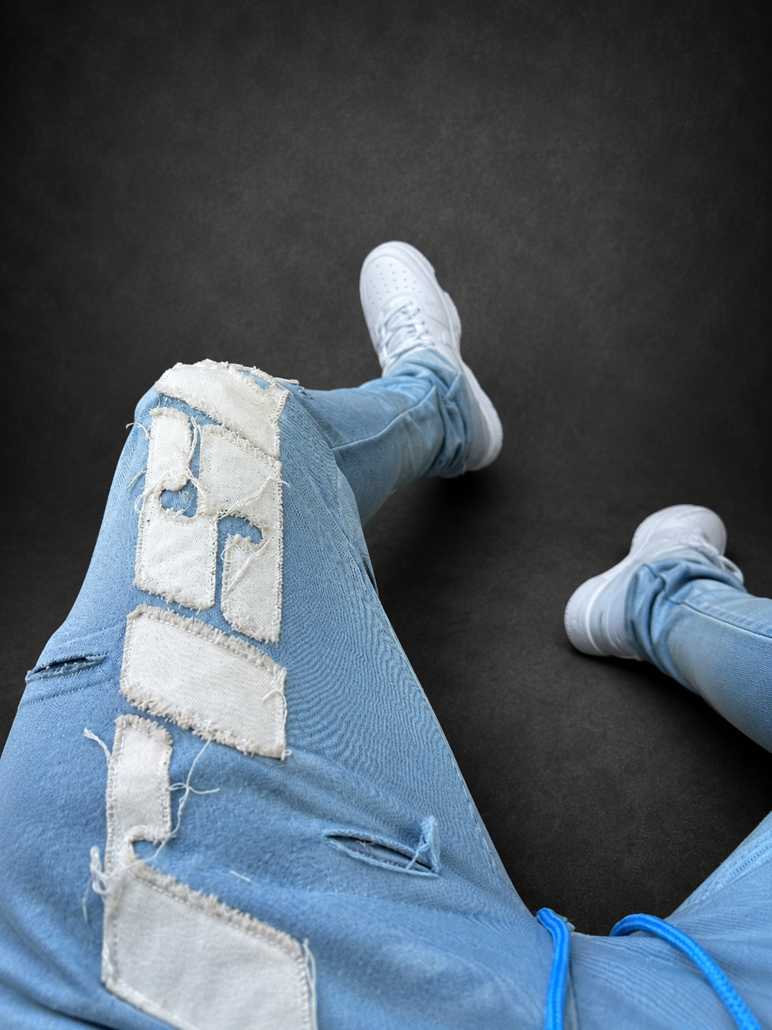 RISE Distressed Sweatsuit Set