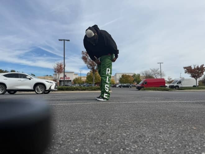 Rise Rope String Sweatpants
